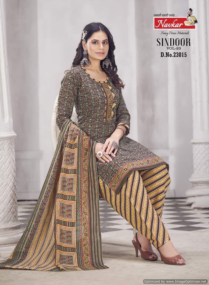 Sindoor Vol 23 By Navkar Pure Cotton Printed Readymade Dress Wholesale Shop In Surat